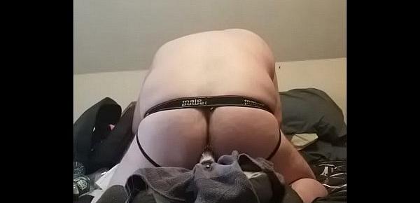 Just a chub bear and his toys and panties